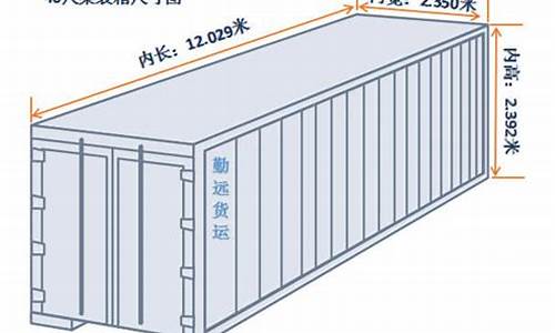 集装箱冷藏柜尺寸一般是多少_集装箱冷藏柜尺寸一般是多少的